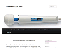 Tablet Screenshot of hitachimagic.com